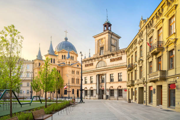 istock Old Town Hall in Lodz,  Poland 2153647422