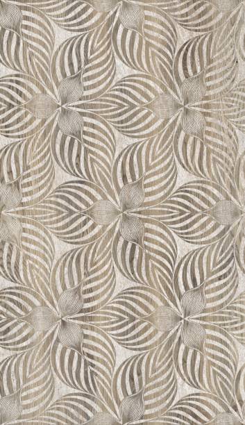 istock Seamless pattern wallpaper with marble and wooden textures. 2153650167