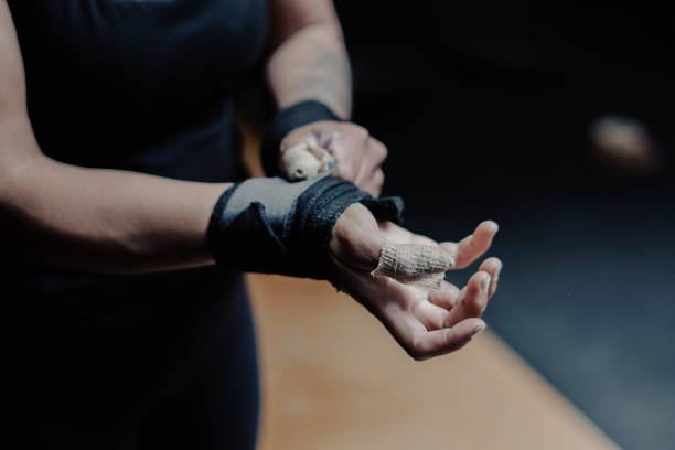 istock Young Woman Athlete Weightlifting Training Session 2153650379