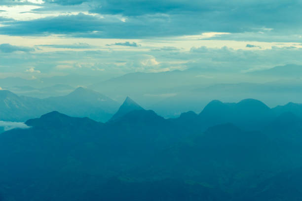 istock Blue cloudscape in the Andes Mountains 2153653378