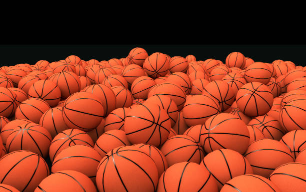 istock Basketball Ball, Basketball 3D Visual Design. 2153659495