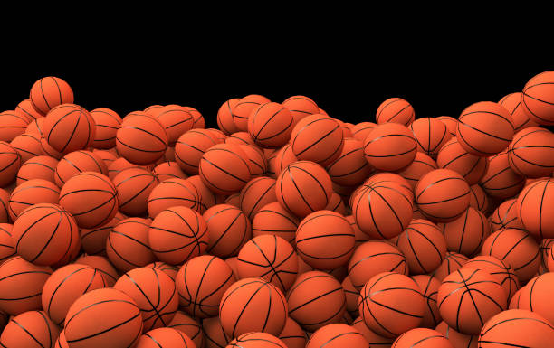 istock Basketball Ball, Basketball 3D Visual Design. 2153659496