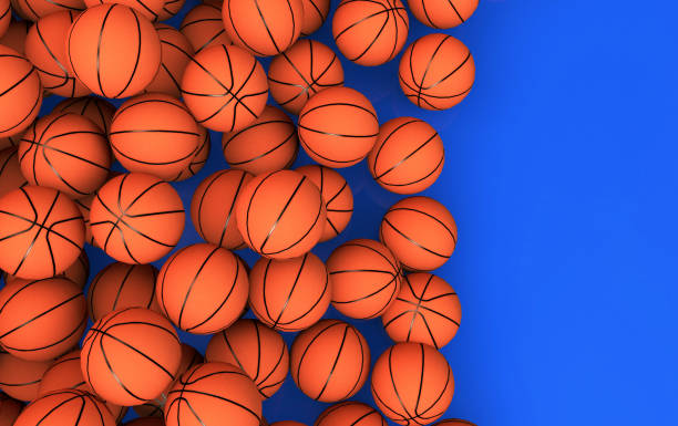 istock Basketball Ball, Basketball 3D Visual Design. 2153660681