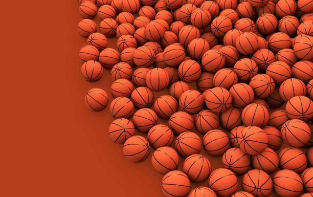 istock Basketball Ball, Basketball 3D Visual Design. 2153660822