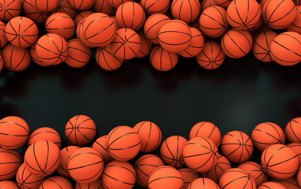 istock Basketball Ball, Basketball 3D Visual Design. 2153660916