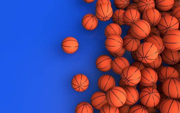 istock Basketball Ball, Basketball 3D Visual Design. 2153660917