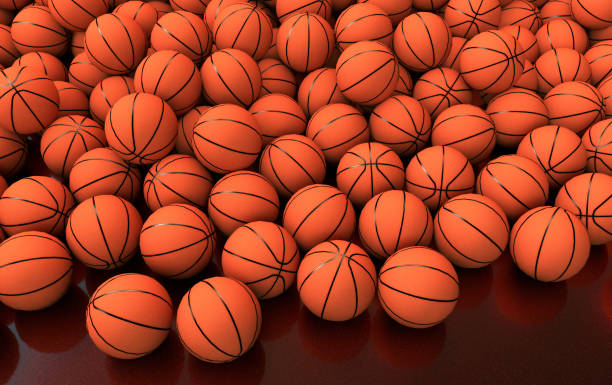 istock Basketball Ball, Basketball 3D Visual Design. 2153661085