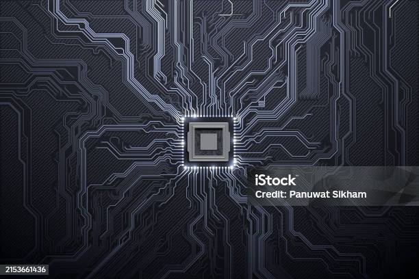 Abstract Technology Chip Processor Background Circuit Board And Html ...