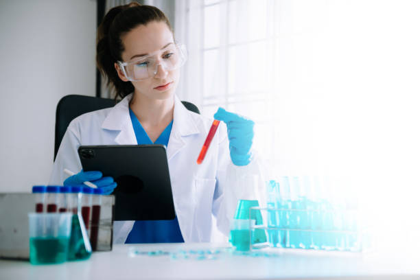 istock Dctor work on digital tablet healthcare doctor technology tablet using computer  in laboratory study with virtual icon 2153665982
