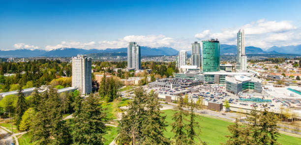 istock Buildings in Surrey Central, Greater Vancouver, BC, Canada 2153674848