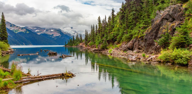 istock Canadian Nature Mountain Landscape Background. 2153674898