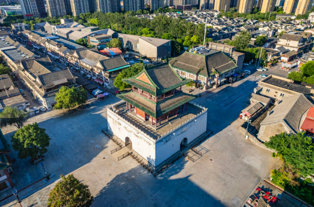 istock Tianjin Drum Tower scenery 2153681511