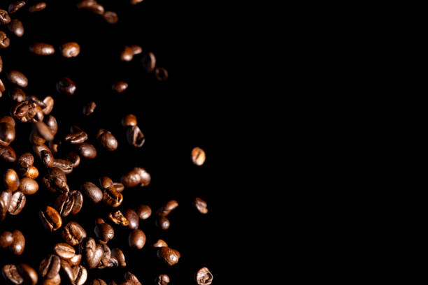 istock Roasted Perfection: Stunning Studio Shot of Coffee Beans 2153683262