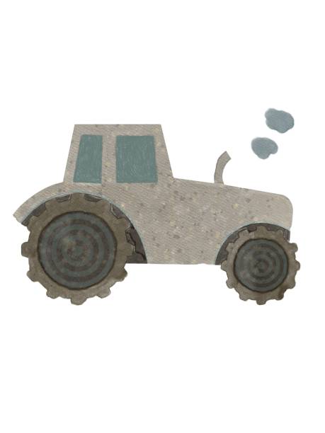 istock tractor made in watercolor style in calm shades 2153688729