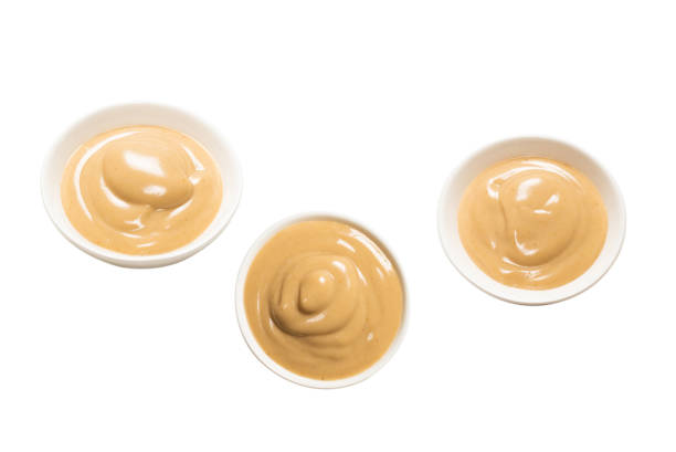 istock Mushroom sauce in a bowl isolated on white background. 2153693213