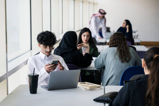 istock Students in late teens and 20s working in study hall 2153696311