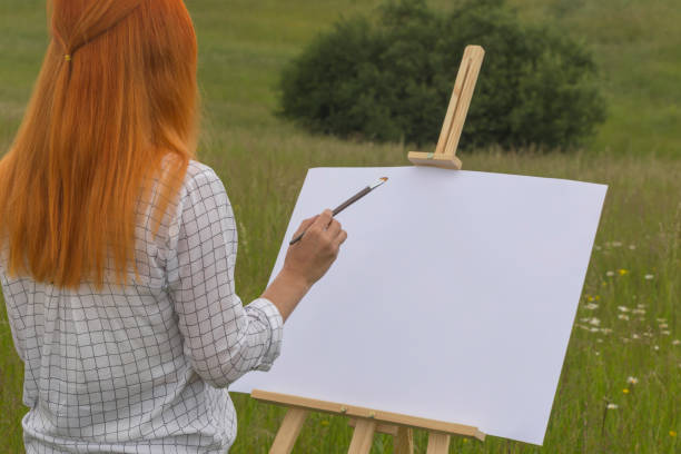 istock Creative hobby, art painting 2153697870