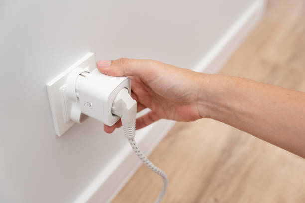 istock Using Wi-fi smart sockets in a smart home 2153699945