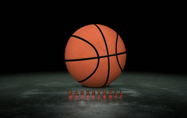 istock Basketball Ball, Basketball 3D Visual Design. 2153700845