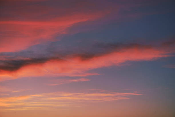 istock A sunset. Heaven, orange sky Sun rays Wallpaper 2153704059