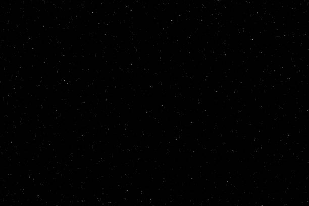 Starry night sky. Glowing stars in space. Galaxy background. New Year, Christmas and Celebration background concept.