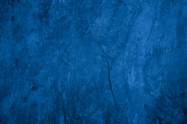 istock Old wall pattern texture cement blue dark abstract  blue color design are light with black gradient background. 2153708385