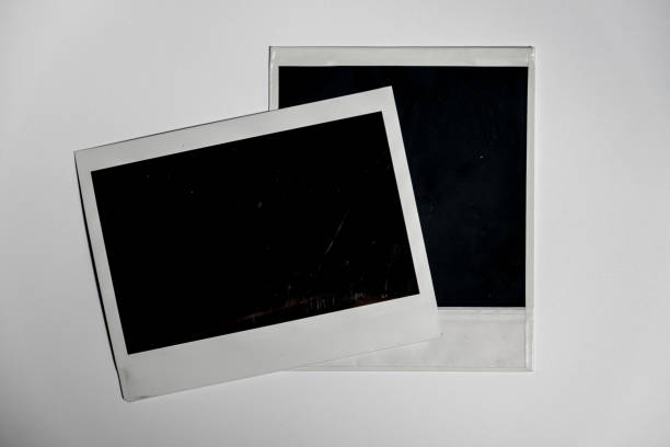istock Two square and wide photo frame. download 2153719665