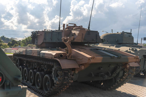 istock Armored combat and war cars 2153729790