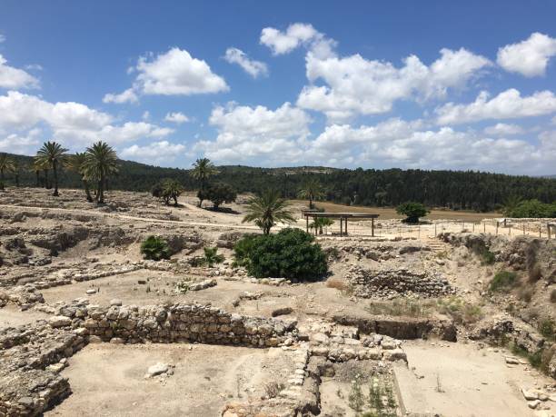istock Tel Megiddo National Park in May in Israel. 2153732373