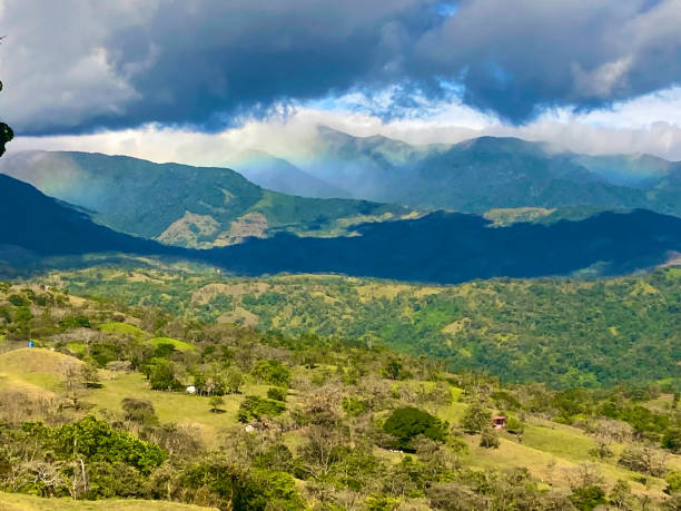istock Raibow mist over Panama hills during cloudy day,  Panama. 2153734682