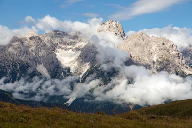 istock panoramic view of the Sexten dolomites mountains 2153734968