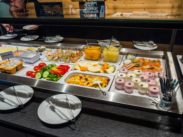 istock The morning buffet in Hotel Das Essigmanngut 2153735909
