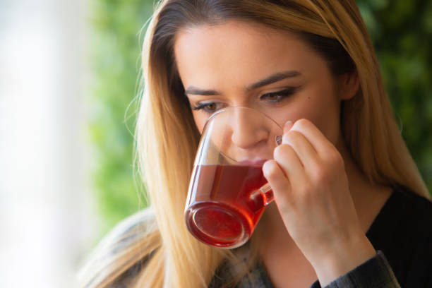 istock Young Beautiful Woman's Healthy Cafe Moment 2153738068