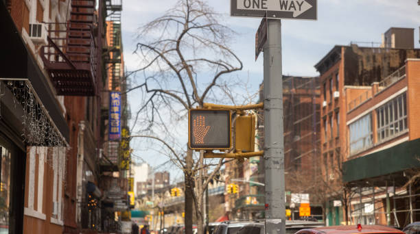 istock Traffic Sign Manhattan New York City 2153738251