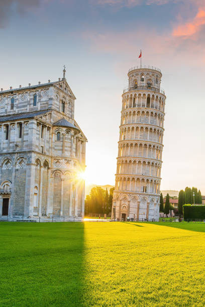 istock The Leaning Tower in Pisa, Italy sunrise 2153742015