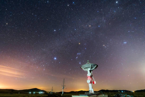 istock Radio telescopes and the Milky Way 2153746481