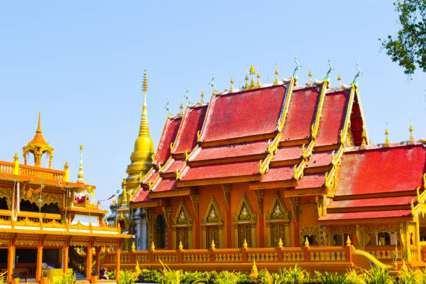 istock Wat Rong Dong, Temple and Chedi, Mueang Phrae District, Thailand 2153758019