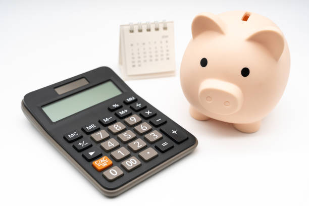 istock money saving concept with copy space. Budget planning concept. 2153760248