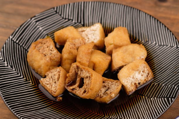 istock Tahu gejrot is a typical food from Cirebon, West Java, Indonesia, made from tofu that has been fried and then eaten with a sauce consisting of chili, garlic, shallots and sugar. Indonesian food 2153761580
