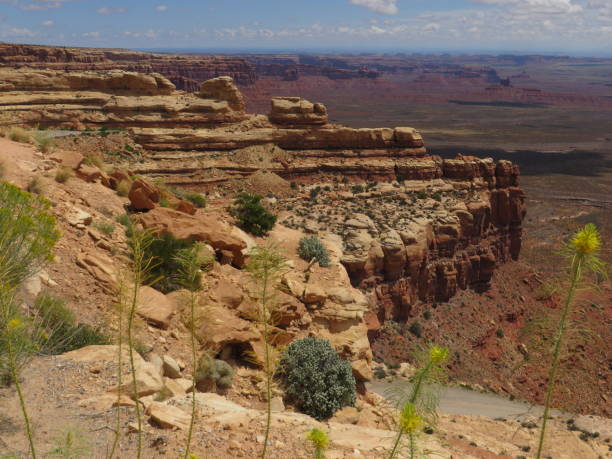 istock Desert Rock Formations near Moki Dugway Overlook in Utah, Highway 261 2153761928