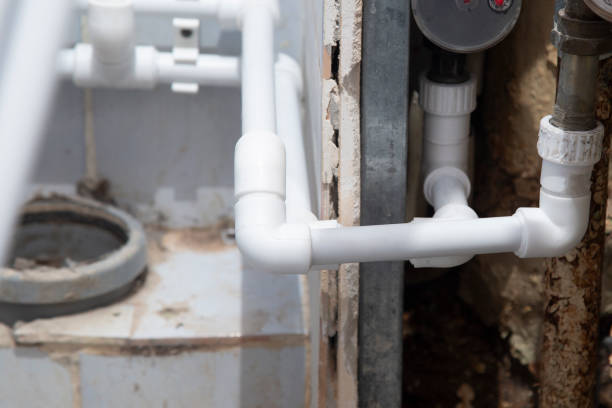 istock Polypropylene pipes. Installation of polypropylene pipes at home. Replacement of pipes. 2153763199