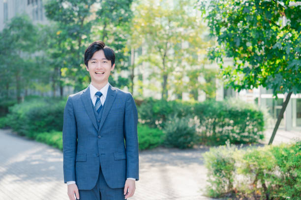 istock Young businessman with a smile 2153763744