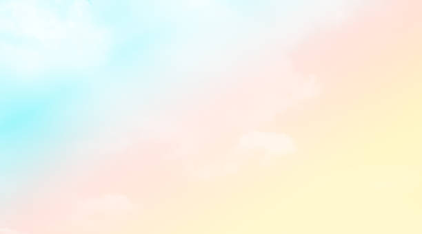 istock Yellow Sky Blue Pastel Light Abstract Background Texture Nature Summer Landscapte Sun Cloud Beauty Sunset Overlay Gradient Color Sunrise Mockup Scene Wallpaper Fantasy Bright Cute Backdrop Dream. 2153767857
