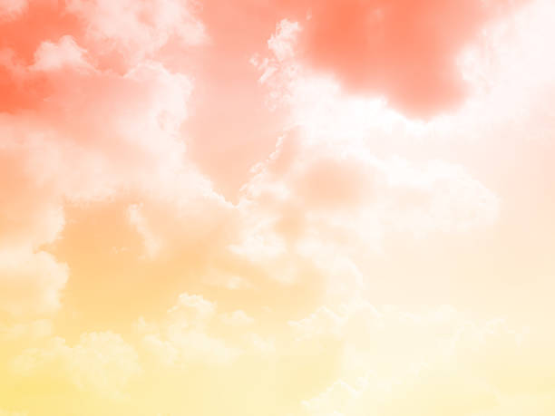 istock Pink Sky Orange Pastel Light Abstract Background 2153767859