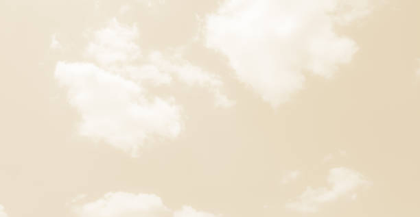 istock Beige Sky Cloud Background Heaven White Fluffy Spring Pink Cream Color Gradient Pastel Abstract Summer Landscape Heaven Nature Winter Light Space Mockup Cosmetic Beauty Pattern Texture Nude Color. 2153767869
