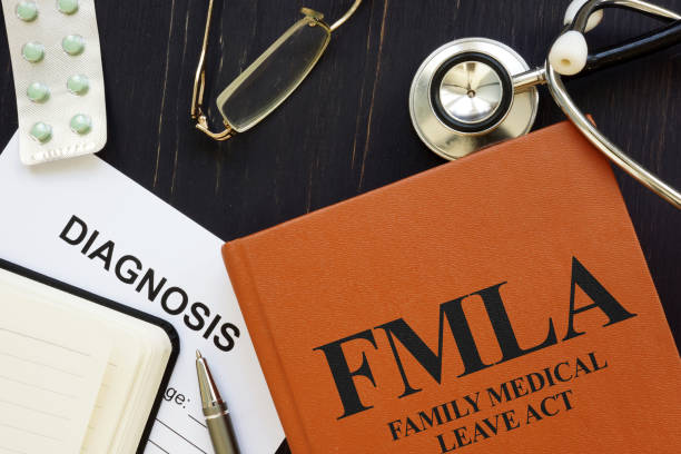 istock FMLA Family medical leave act is shown using the text 2153768119