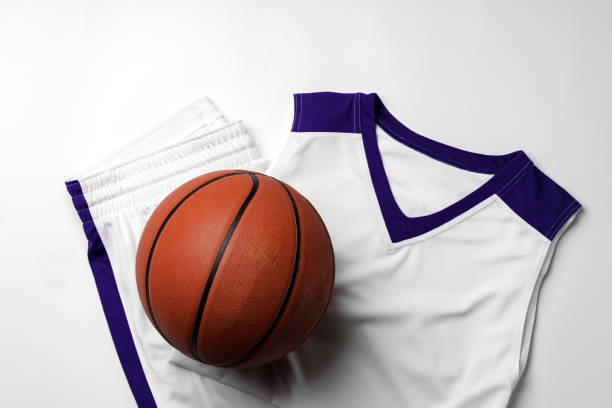 istock Basketball uniform on white background top view 2153768890