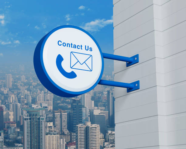 istock Business contact us and customer service concept, 3D rendering 2153771160