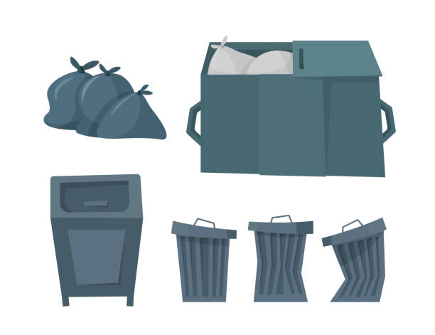Empty Garbage Container Cartoon Cartoon Garbage Garbage Heap Cartoons And Comics Funny Pictures From