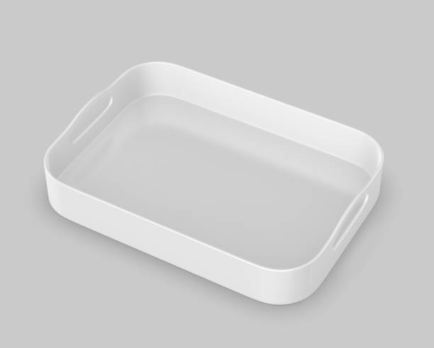 istock Blank bar tray template 3d illustration. 2153781102